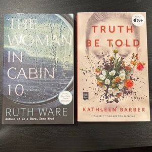 Suspense Book Set! The Women in Cabin 10 and Truth Be Told